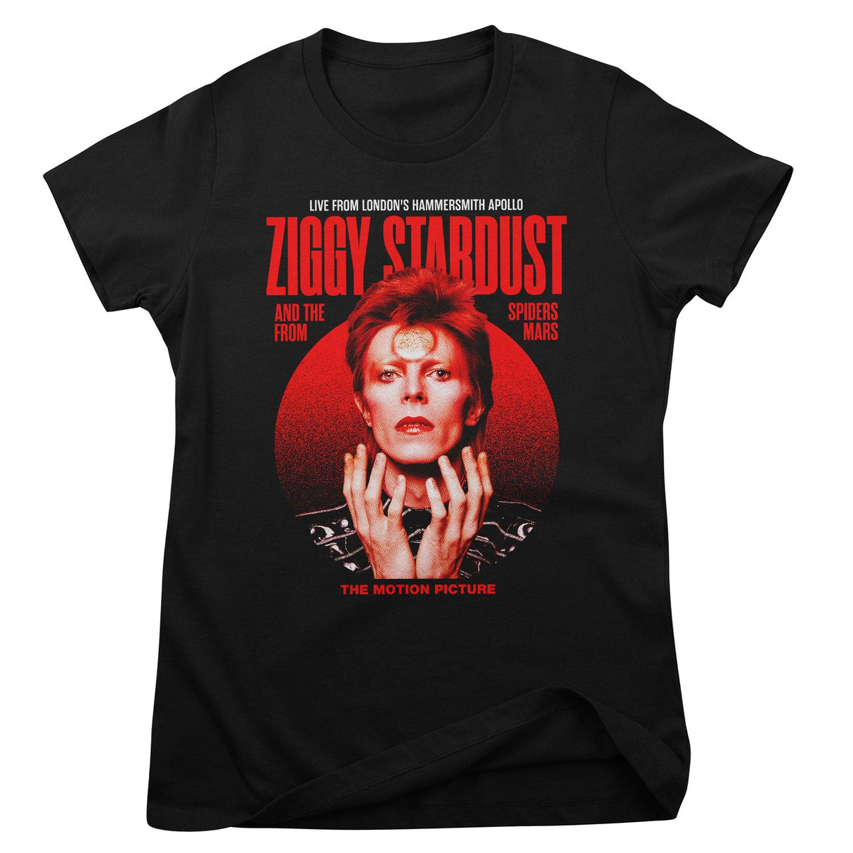 David Bowie - Ziggy Stardust Motion Picture Girly Tee