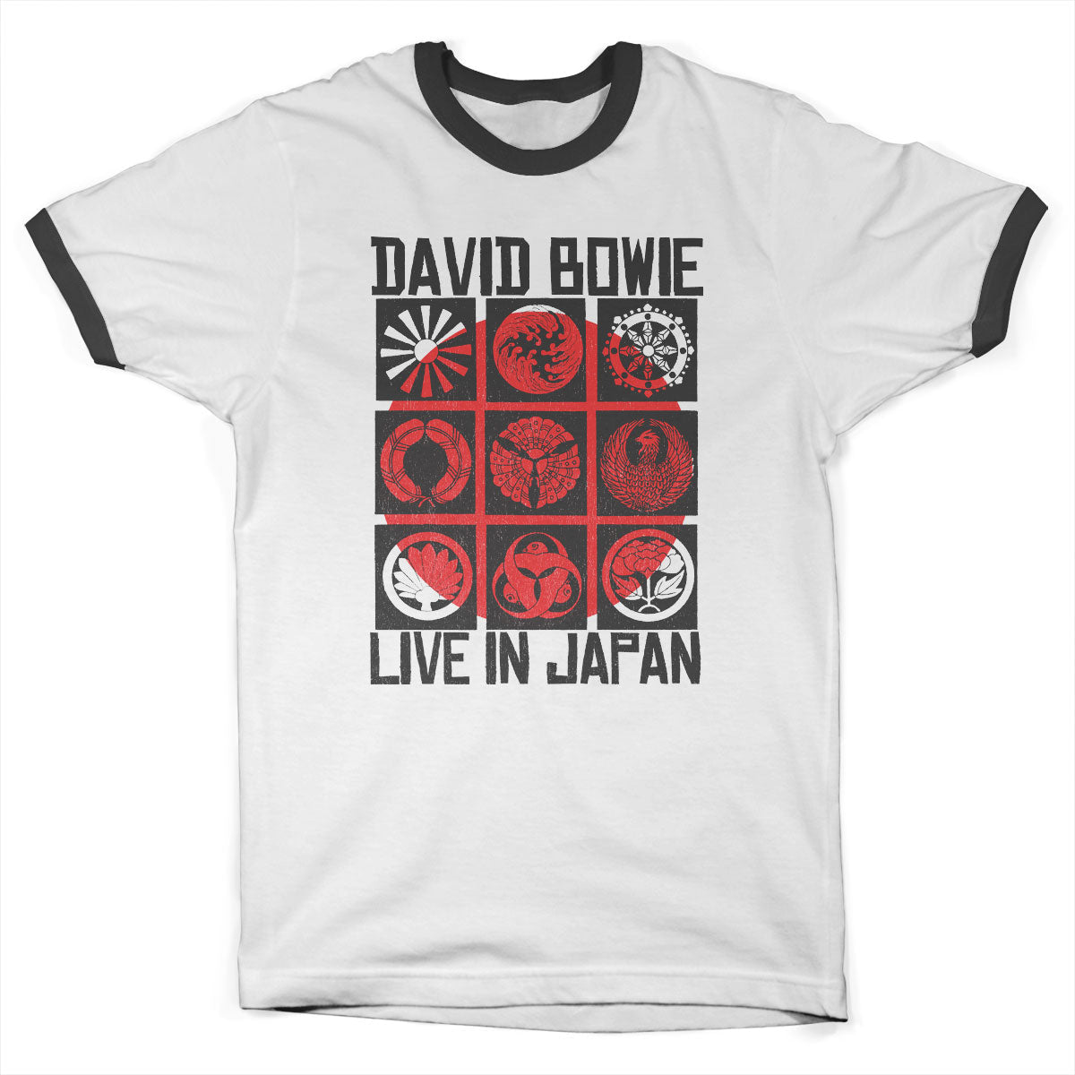 David Bowie - Live In Japan Ringer Tee