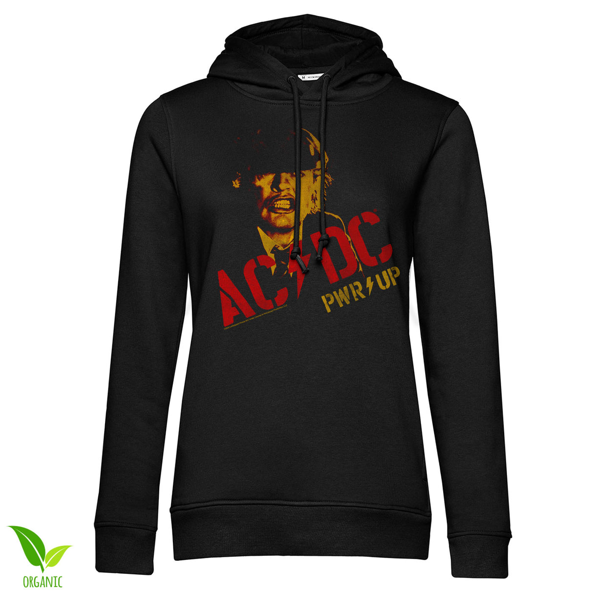 AC/DC Angus Young PWR-UP Girly Hoodie