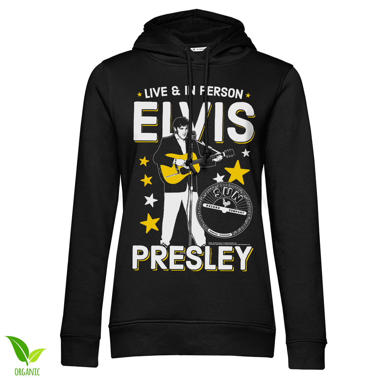 Elvis Presley - Live & In Person Girly Hoodie