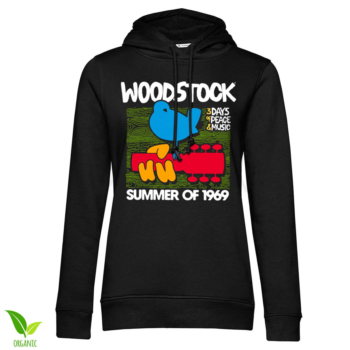 Woodstock - Summer Of 1969 Girly Hoodie