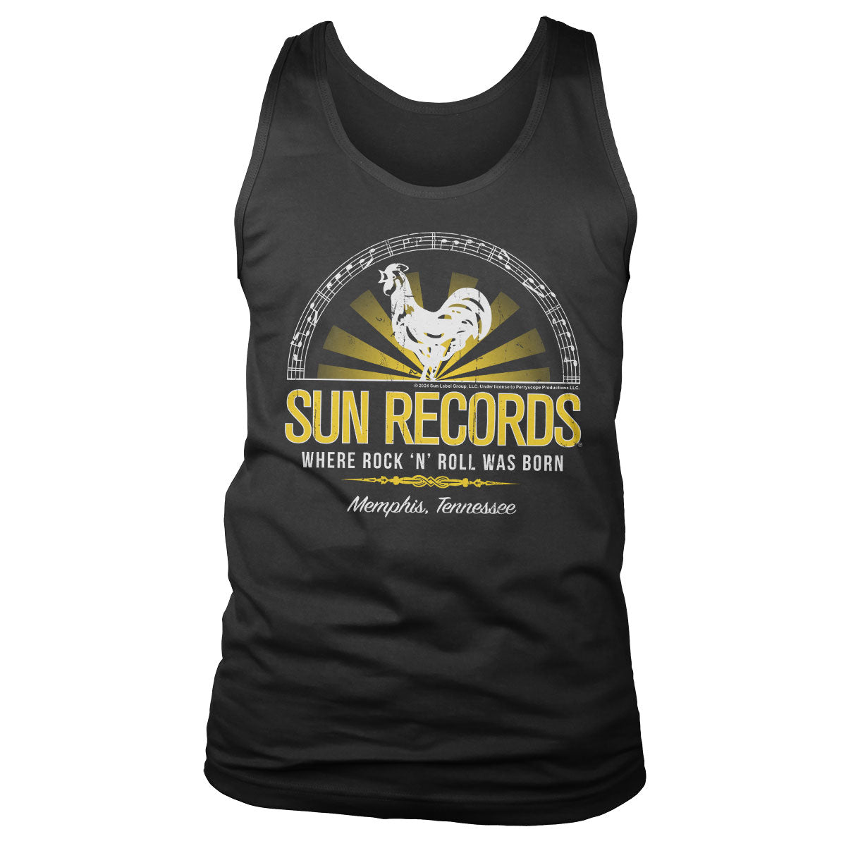 Sun Records - Where Rock n Roll Was Born Tank Top