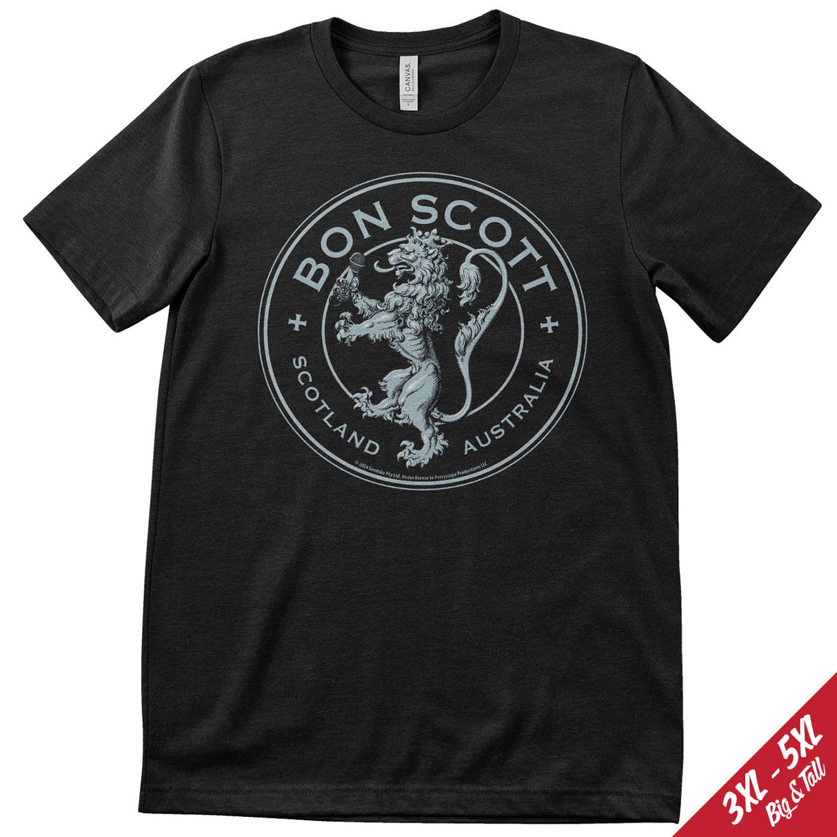 Bon Scott Seal Big & Tall T-Shirt