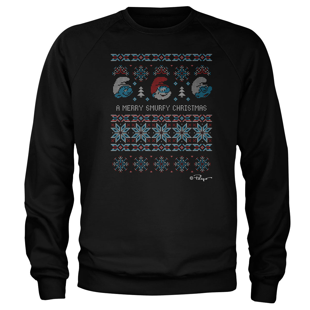 A Merry Smurfy Christmas Sweatshirt