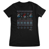 A Merry Smurfy Christmas Girly Tee