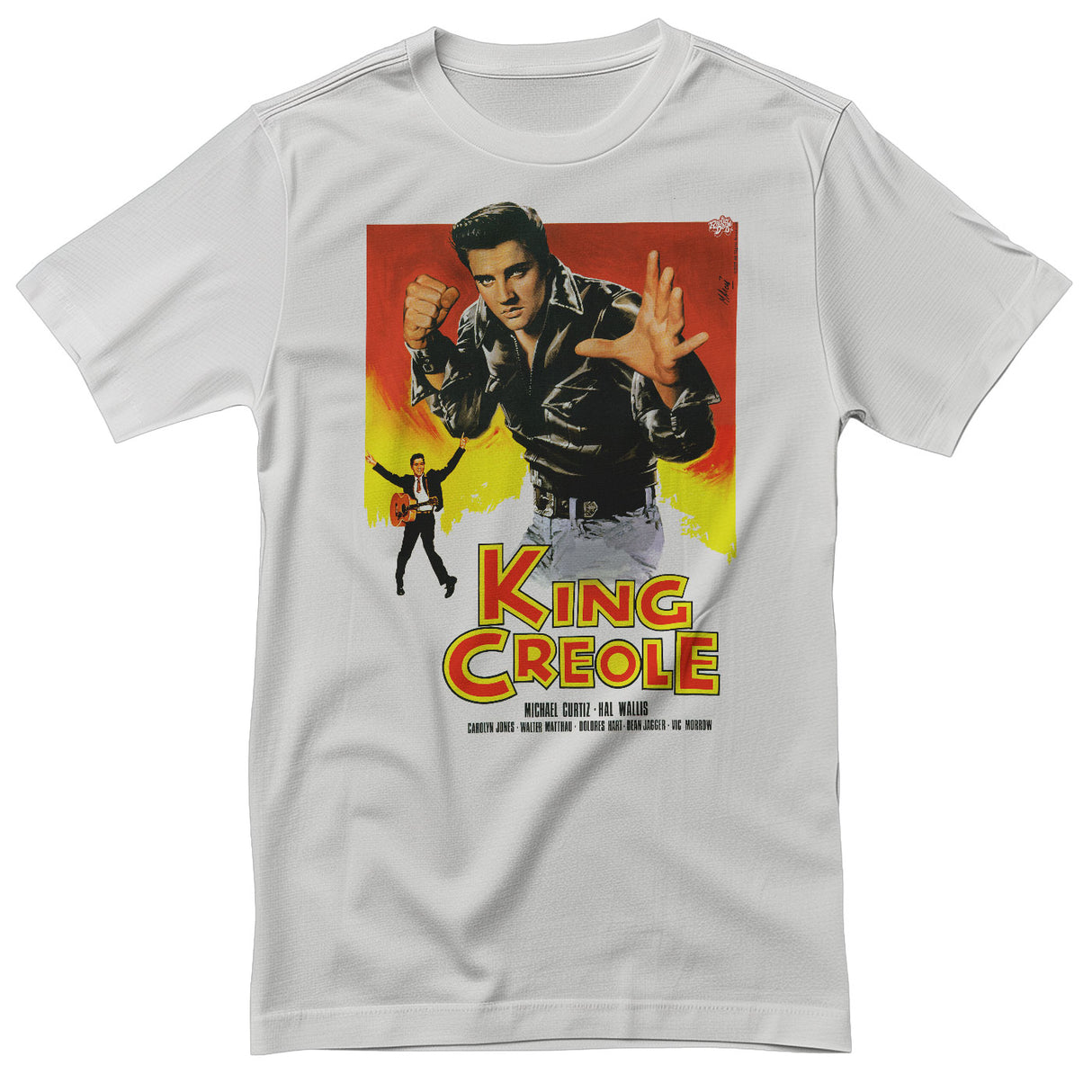 King Creole Retro Movie Poster T-Shirt