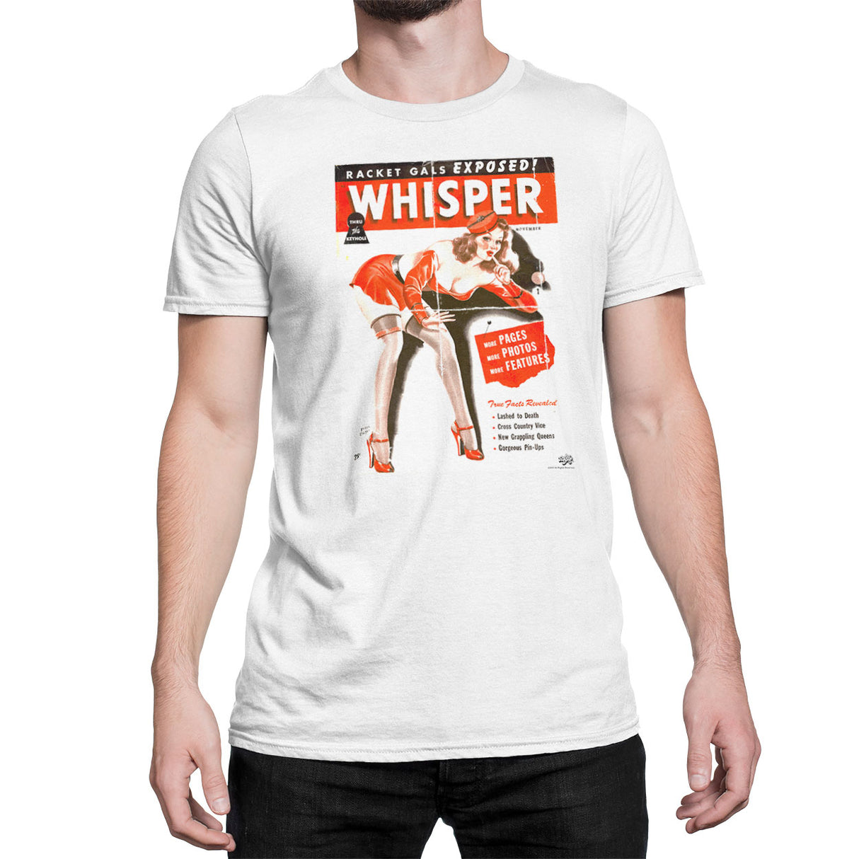 Wisper Magazine Exposed T-Shirt