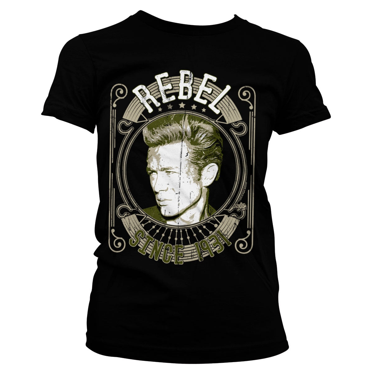 James Dean - Rebel Since 1931 Girly Tee