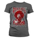 Jimi Hendrix - Rock 'n Roll Forever Girly Tee