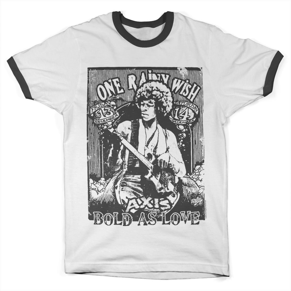 Jimi Hendrix - Bold As Love Ringer Tee