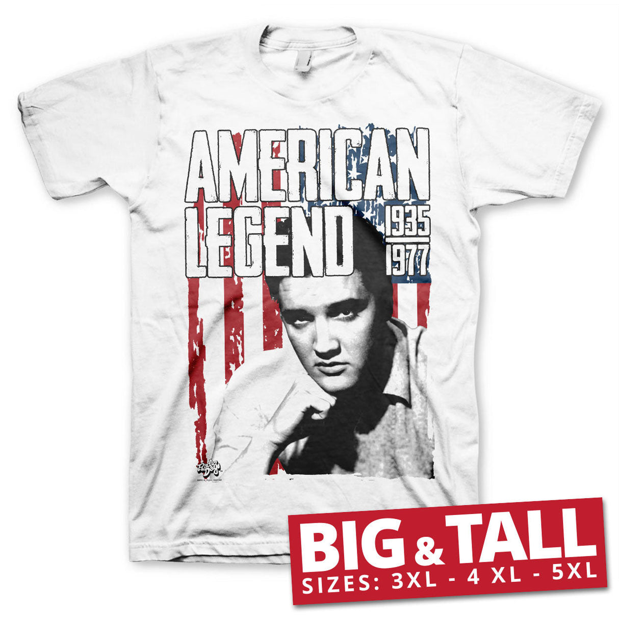 Elvis Presley - American Legend Big & Tall T-Shirt