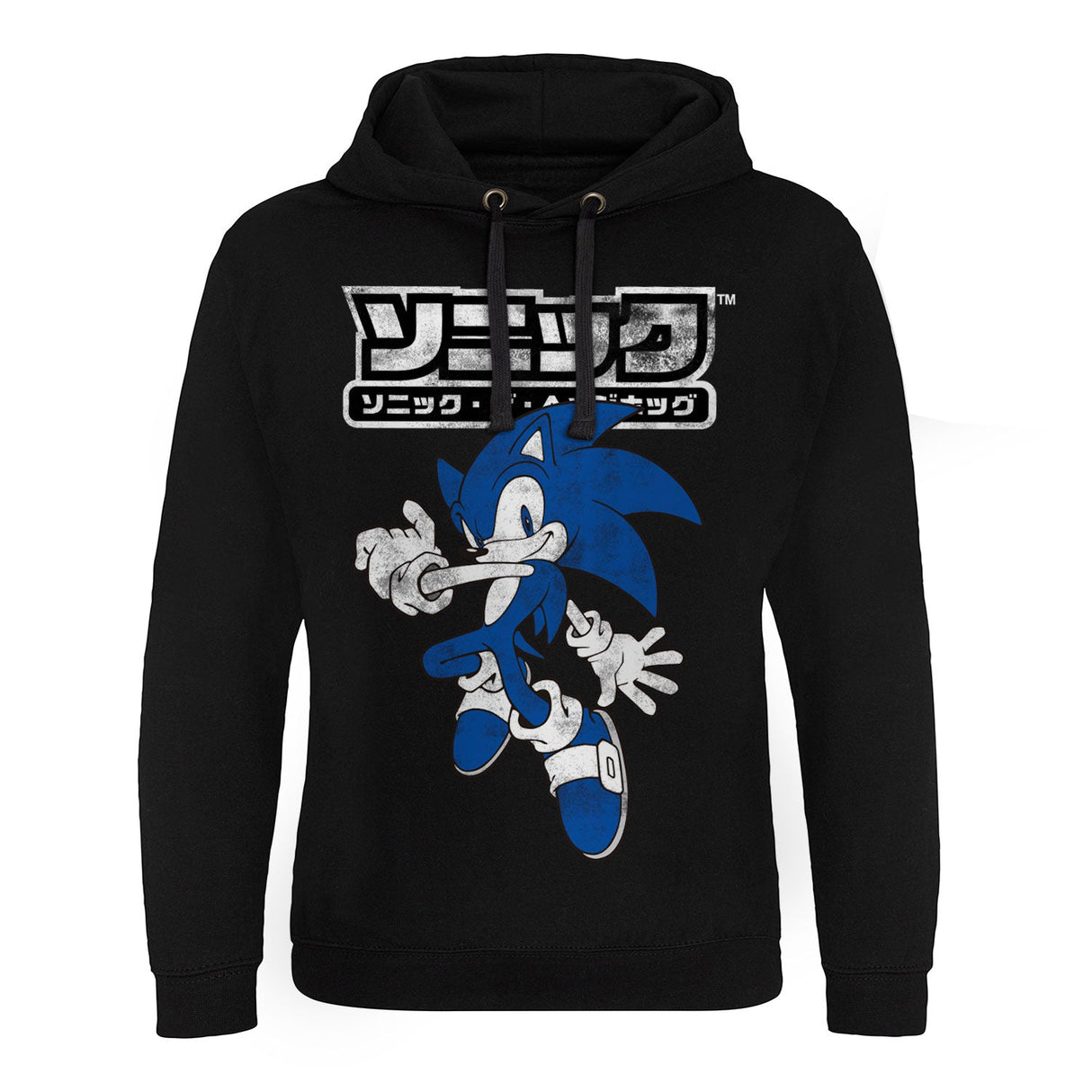 Sonic The Hedgehog Japanese Logo Epic Hoodie