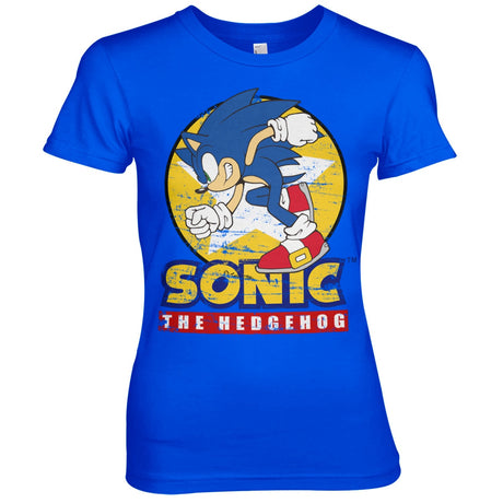 Fast Sonic - Sonic The Hedgehog Girly Tee