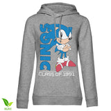 Sonic The Hedgehog - Class Of 1991 Girls Hoodie