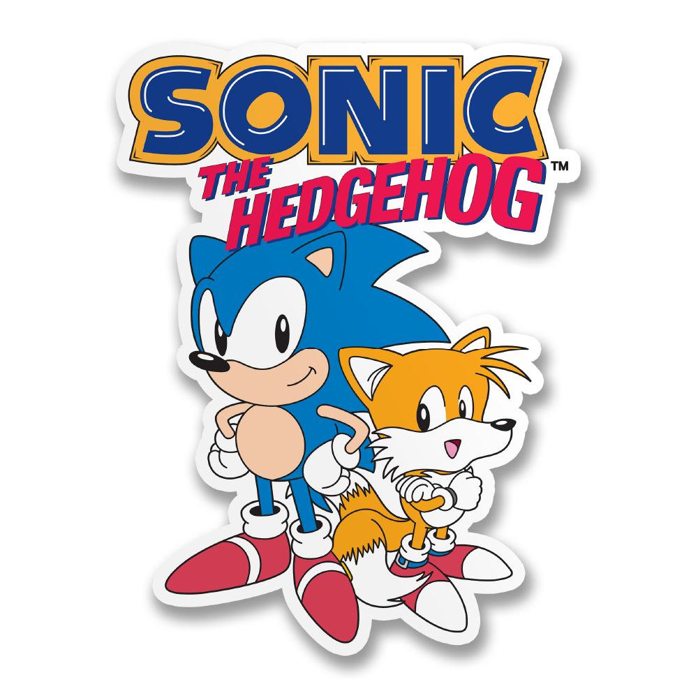 Sonic & Tails Sticker