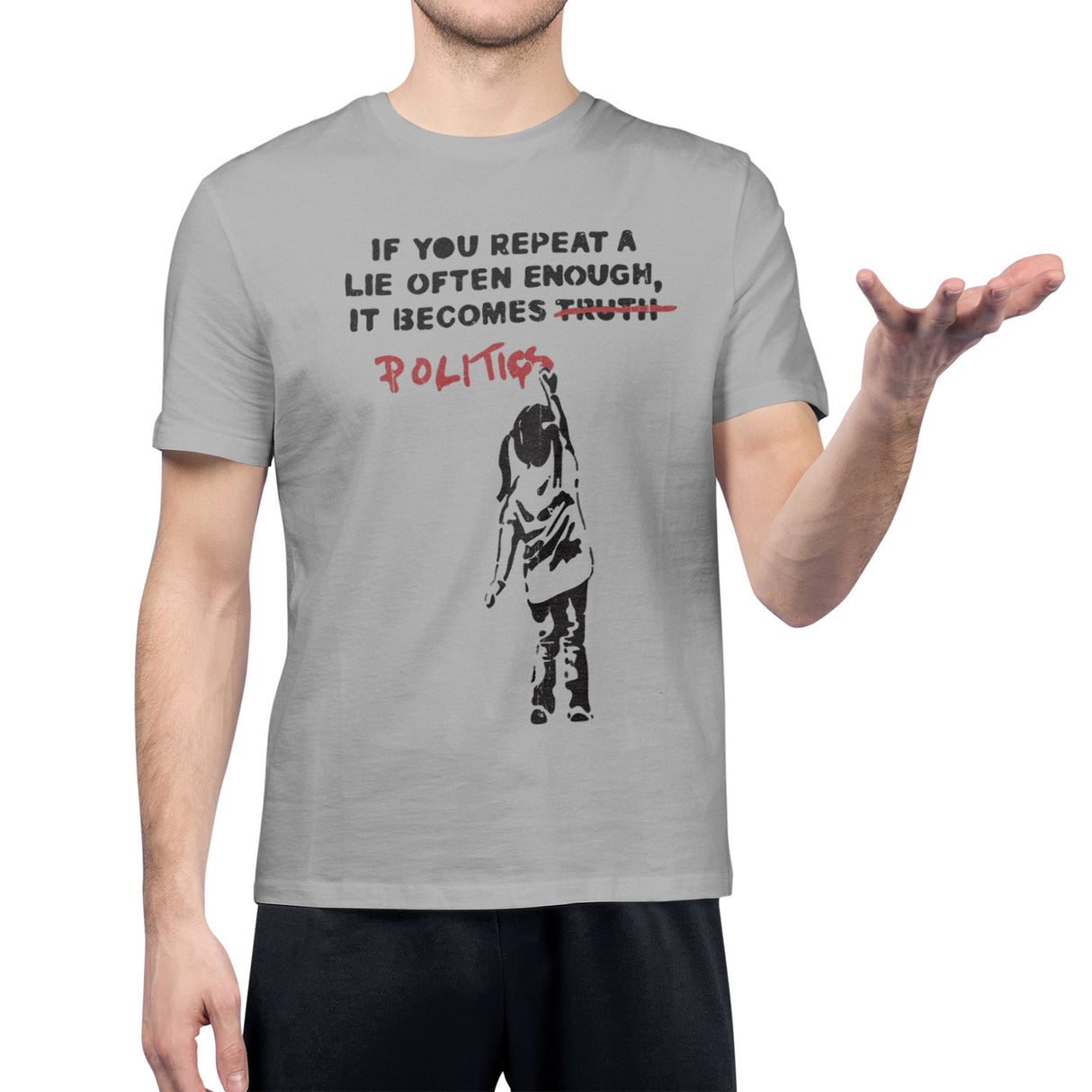 Banksy - Politics T-Shirt