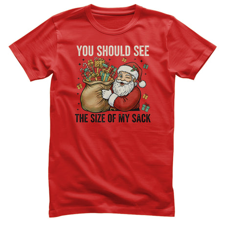 Santas Size Of Sack T-Shirt