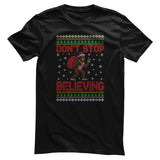 Christmas Bigfoot Pattern Tee