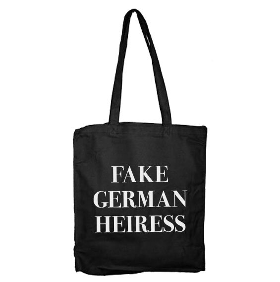 Fake German Heiress Tote Bag