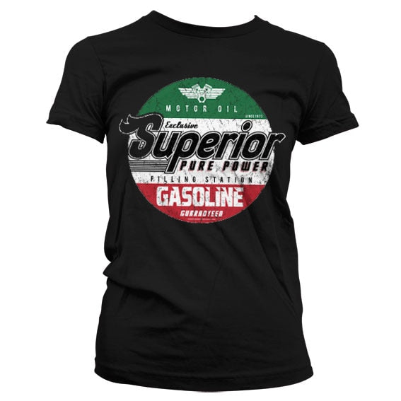 Superior Motor Oil Girly T-Shirt