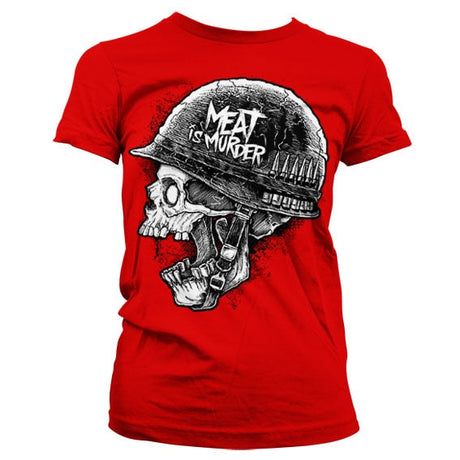 Meat Is Murder Girly T-Shirt