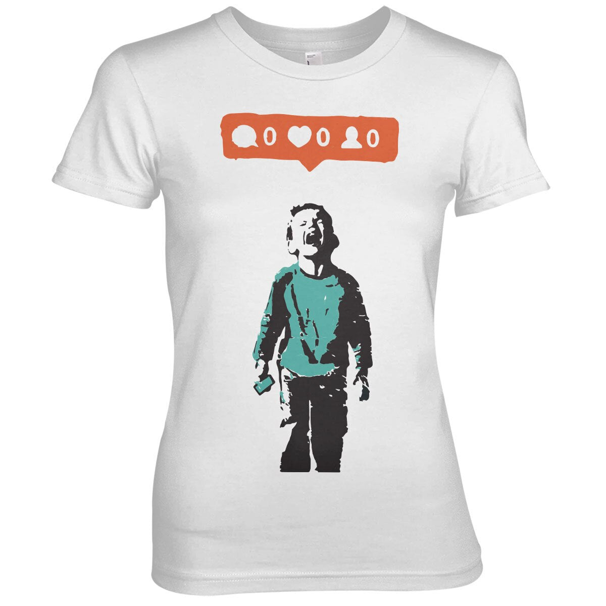 The Social Kid Girly Tee