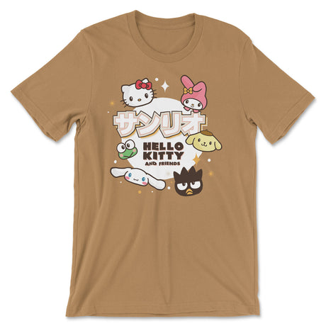Hello Kitty and Friends Japanese T-Shirt