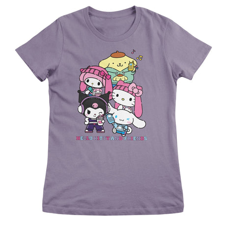 Hello Kitty and Friends Stacked Gang Girly Tee