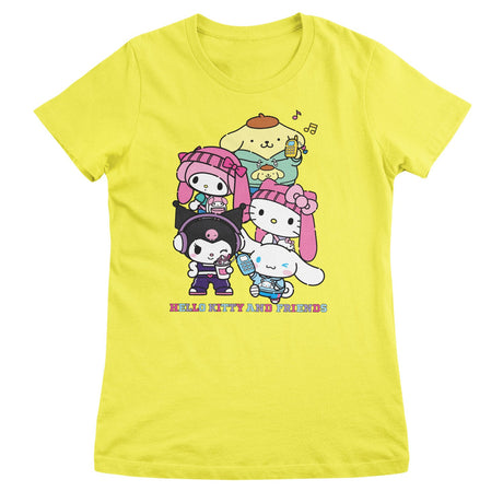 Hello Kitty and Friends Stacked Gang Girly Tee