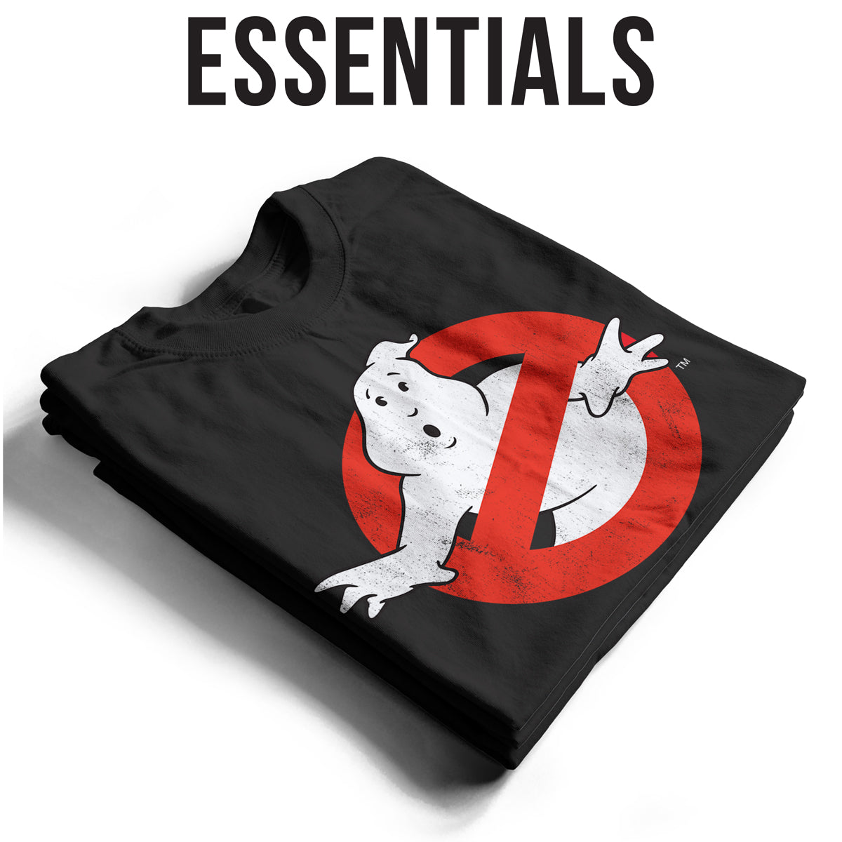 Ghostbusters Distressed Logo Bulk T-Shirt