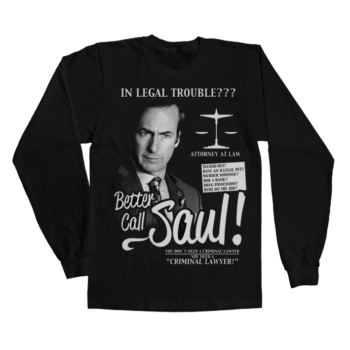 Breaking Bad Better Call Saul LS Long Sleeve T-Shirt