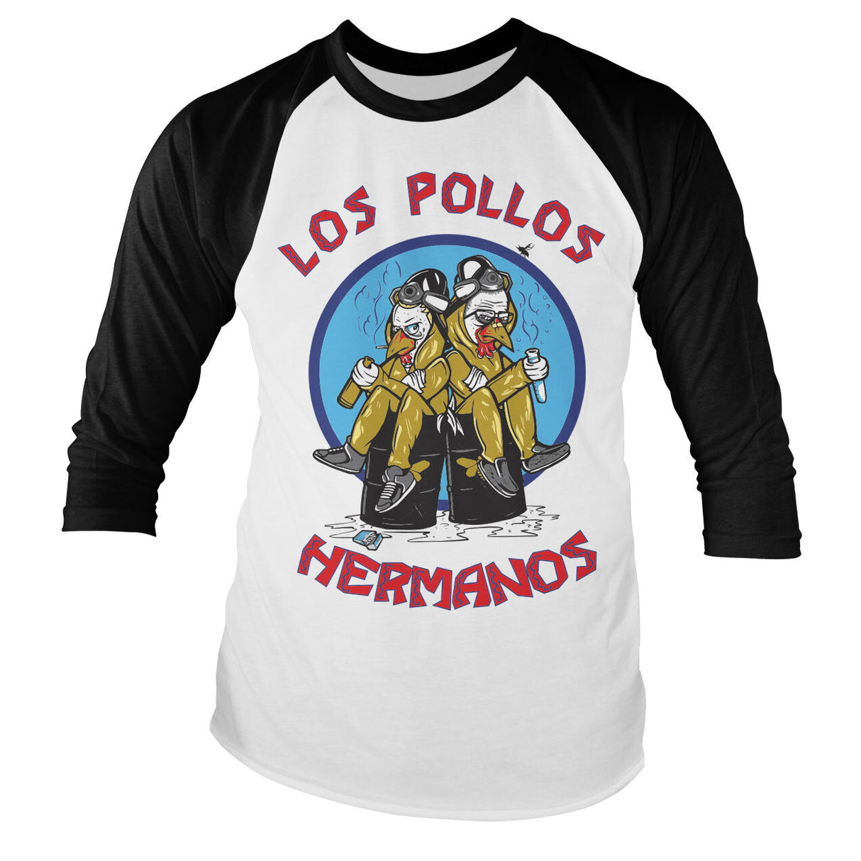 Breaking Bad Walter & Jesse Hermanos Baseball Long Sleeve Tee