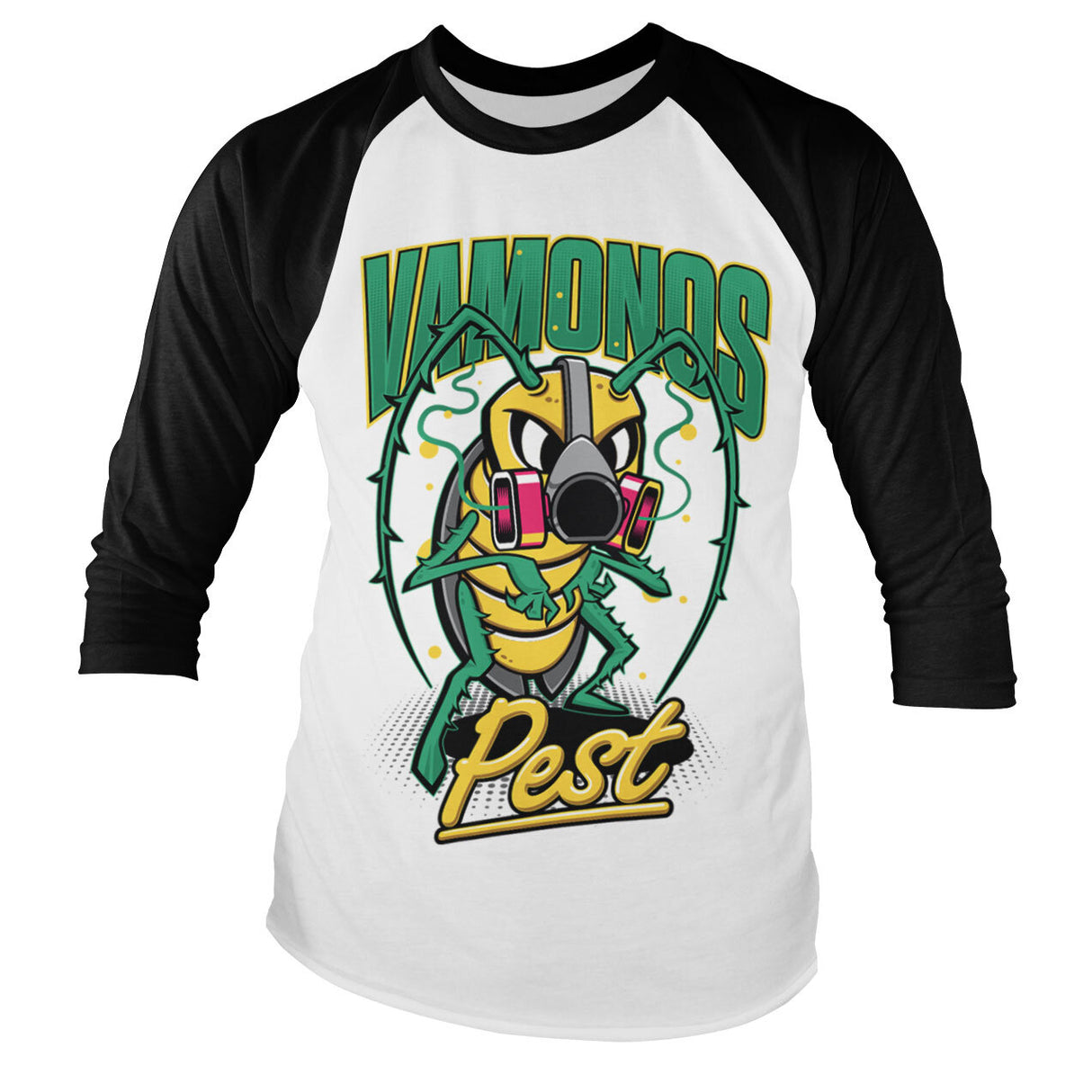 Breaking Bad Vamanos Pest Bug Baseball Long Sleeve Tee