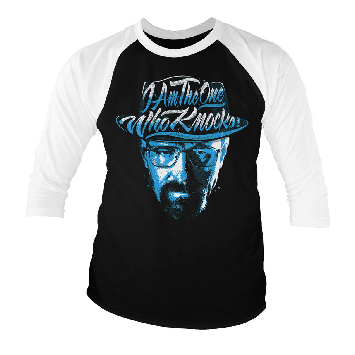 Breaking Bad I Am The One Who Knocks Baseball Long Sleeve Tee