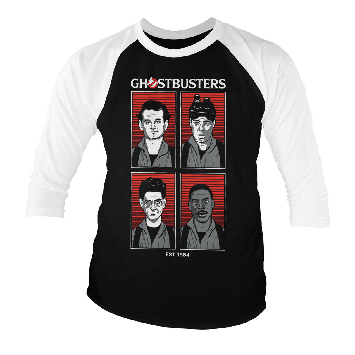 Ghostbusters Original Team Baseball 3/4 Sleeve Tee