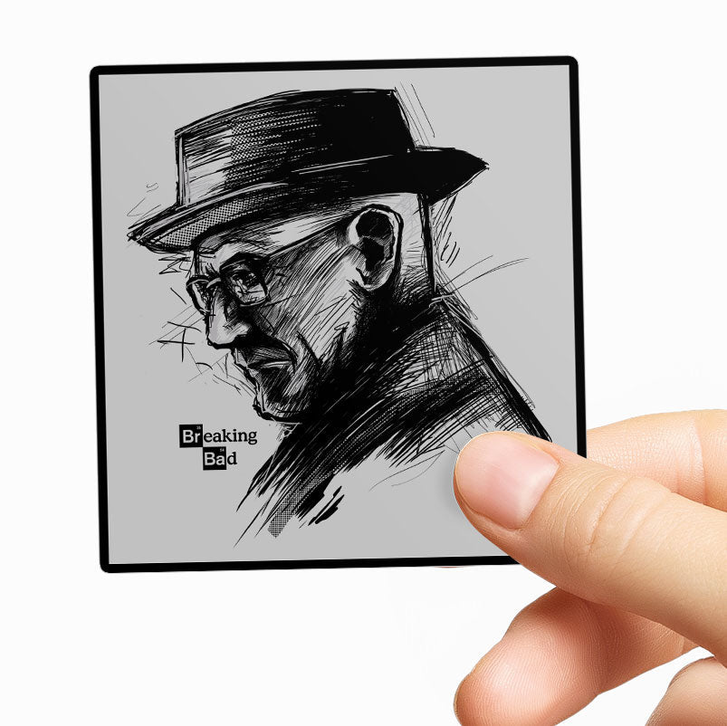 Heisenberg Sketch Sticker