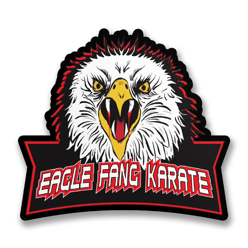 Eagle Fang Karate Sticker