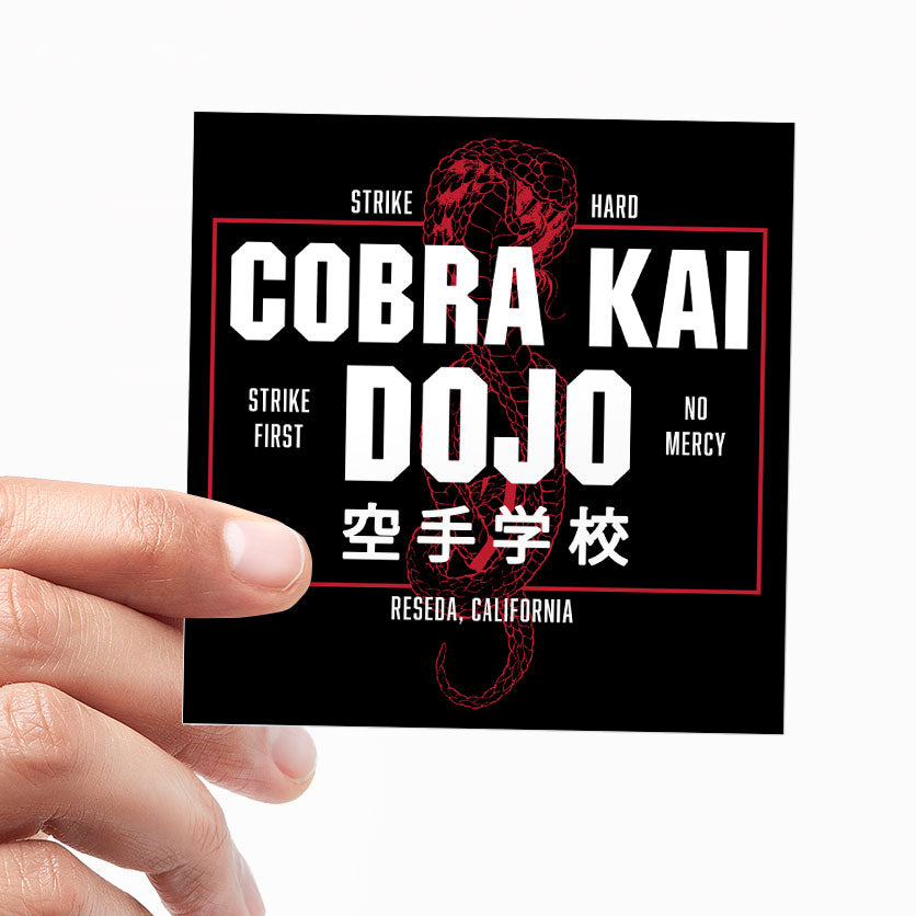 Cobra Kai Dojo Sticker