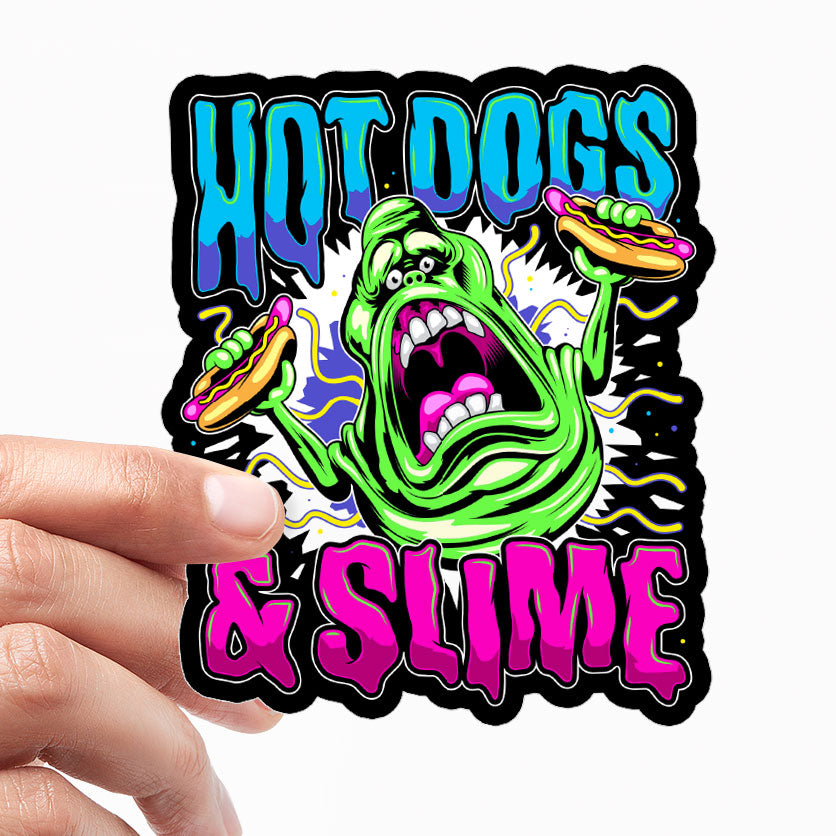 Hot Dogs & Slime Sticker