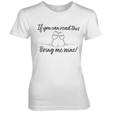 Bring Me Wine Girly Tee