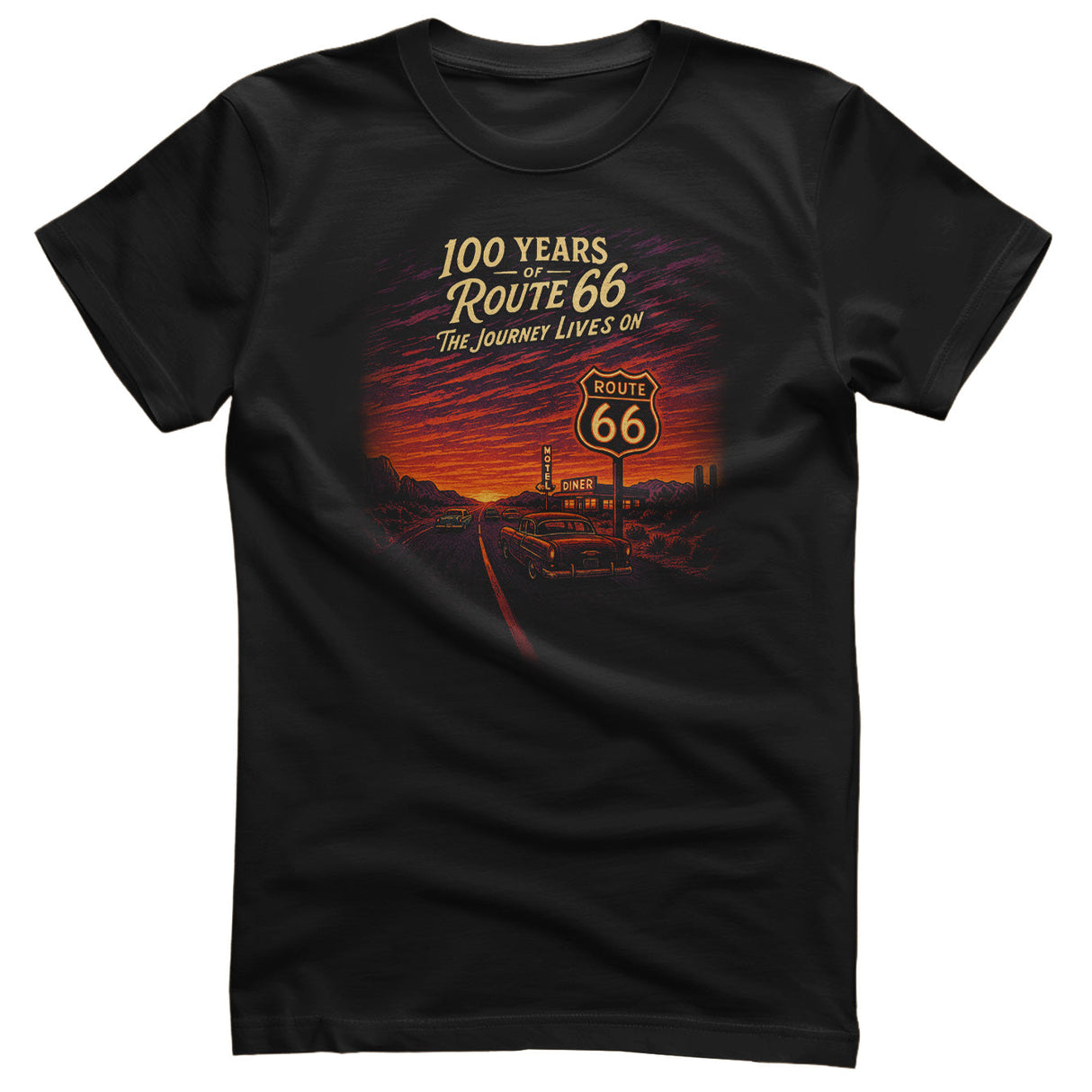 Route 66 - Journey Lives On T-Shirt