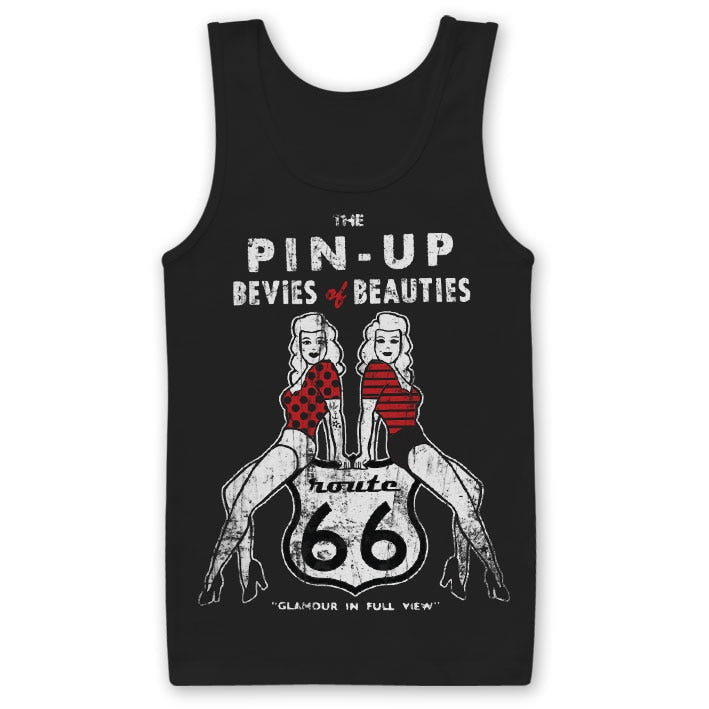 Route 66 Pin-Ups Tank Top