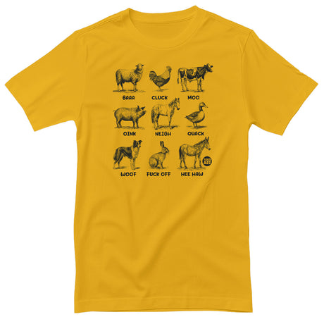 The Sounds Of Farm Animals - ToddArt T-Shirt