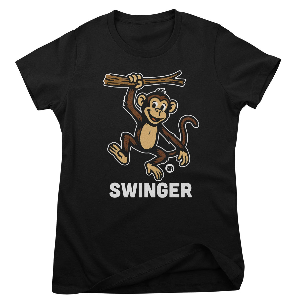 Swinger - ToddArt Girly Tee