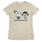 Boys Make Good Pets - ToddArt Girly Tee