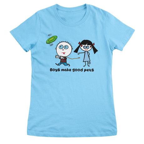 Boys Make Good Pets - ToddArt Girly Tee