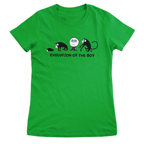 Evolution Of The Boy - ToddArt Girly Tee