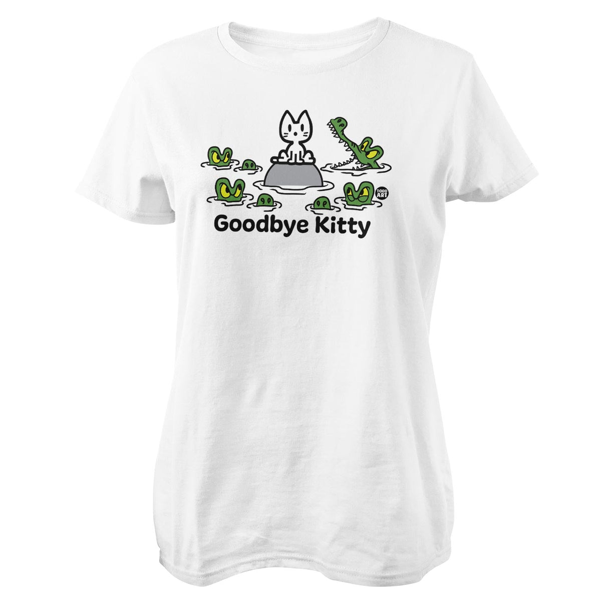 Goodbye Kitty Gators - ToddArt Girly Tee