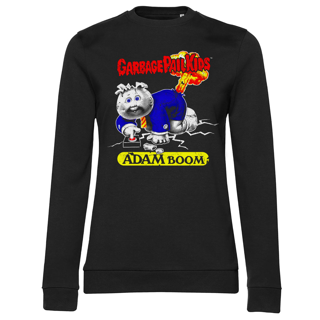 Garbage Pail Kids - Adam Boom Girly Sweatshirt