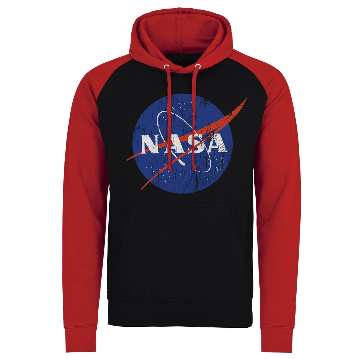 NASA Washed Insignia Baseball Hoodie